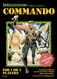 Commando Intellivision  box art
